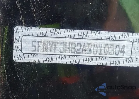 2010 Honda Pilot Touring from USA, damaged, VIN 5FNYF3H82AB010304